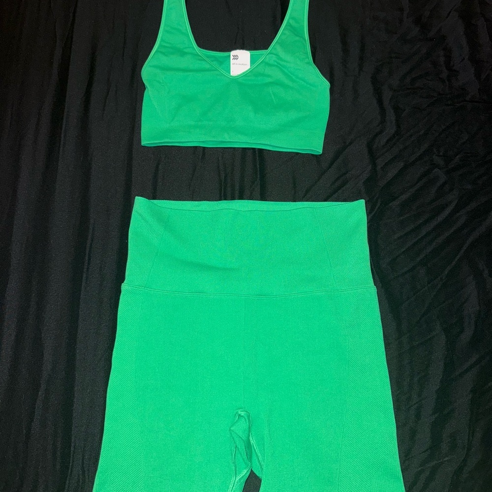 All in Motion Green Athletic Shorts